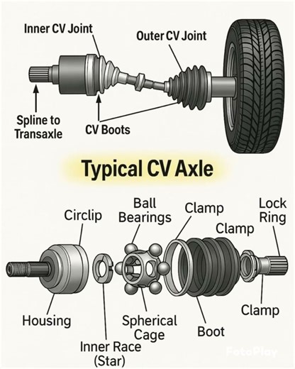 CV Axle #axleparts #axel #mechanical #automobile #engineering #tools #shortvideo #shorts #reels