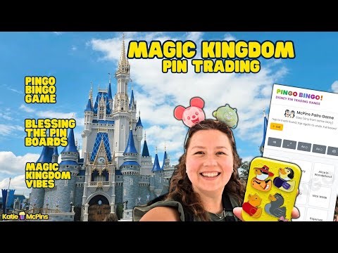 Disney Pin Trading - Pingo Pairs Game & Blessing Boards at Magic Kingdom (May 2026)