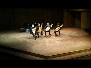 Philip Glass - String Quartet No.3 Mishima - Acadia Guitar Quartet