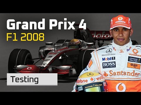 GP4 2008 Mod - Testing | Lewis Hamilton