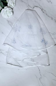 Bride Bachelorette Veil, Bachelorette Party Veil, Bride to Be Gift, Last Toast on the Coast, Mermaids and Matrimony, Seahells and Weddingbel - Etsy