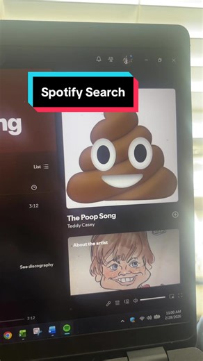 Spotify search is very odd. If you type a random string of letters, they return songs for kids. Why? It comes down to how search is personalized and understands context #music