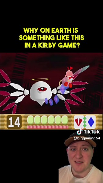 Creepy Boss Fight in Kirby 64: The Crystal Shards