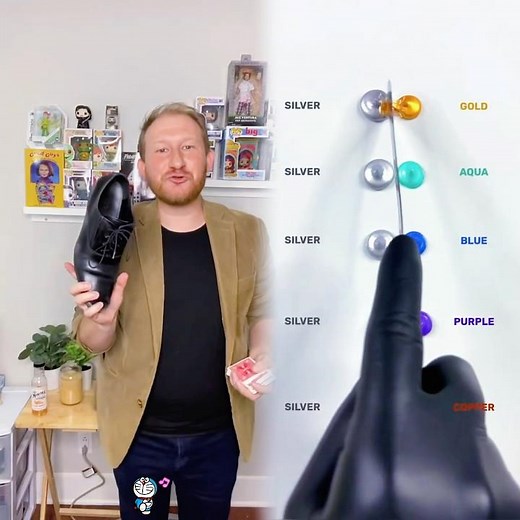 Sleight of shoe 👞 #sleightofshoe #magicninja #howdidheknow