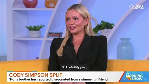 Alli Simpson comments on Cody's split from Emma McKeon