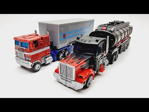 트랜스포머 옵티머스프라임 어스라이즈 vs 레거시 트럭 자동차 로봇 장난감 변신 영상 Transformers Optimus Prime Legacy Earthrise