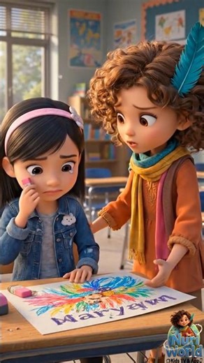 CAUGHT CHEATING: Why Fake Praise Feels Terrible 🥺🖍️ | Nuri World Story #20 #lifelessons #pixarstyle