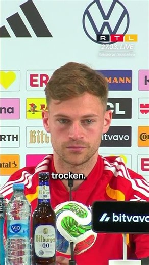 Kimmich is so cold! 🥶😂