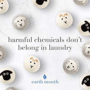 12K views · 258 reactions | Did you know that many scented dryer sheets contain harmful chemicals? Our Norwex Fluff & Tumble Dryer Balls (with sheep!) radically reduce harmful chemicals in the home and lessen static and wrinkles – the perfect choice for #NorwexEarthMonth. | Norwex | Facebook