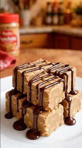 Sugar-Free Peanut Butter Fudge 🥜 | 5 Ingredients, No Bake #shorts