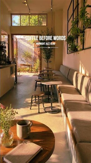 Coffee Before Words | Quiet Cafe Jazz BGM #music #instrumental #quietjazz