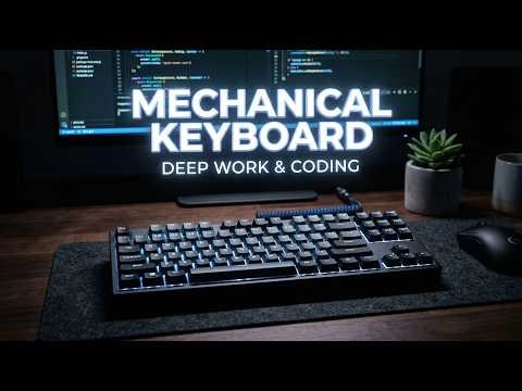 Finish Your Tasks Faster With This Mechanical Typing Sound
