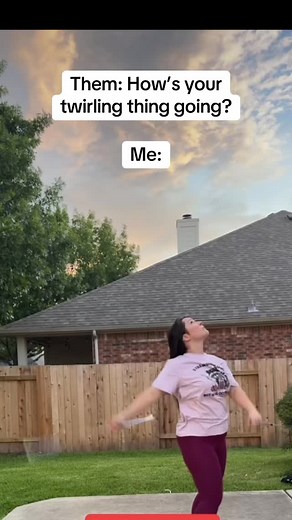 Follow me for more pro twirling tips 👀 #fail | Baton Twirling 101