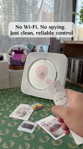 Voice-Controlled CD Player First Impressions 🎶 #CDPlayer #VoiceControl #LifeEssentials #album