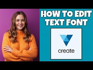 How To Edit Text Font On VistaCreate | Step By Step Guide - VistaCreate Tutorial