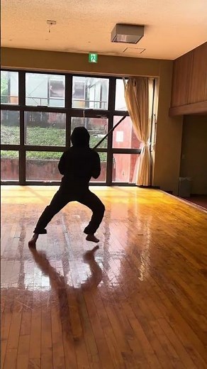【剣術・剣道】キモい足さばきの練習。
