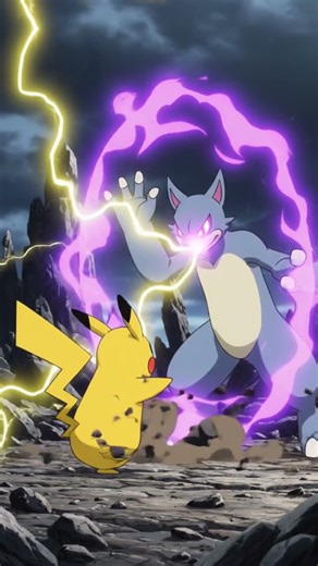 pikachu vs mewtwo