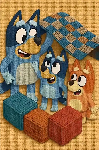 Build the Ultimate Blanket Fort with Bluey & Bingo!