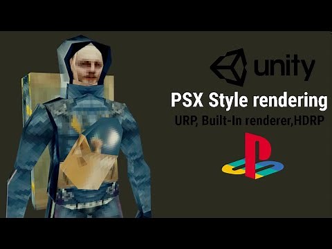 How to make PSX style graphics in Unity - PSX shaders for Unity
