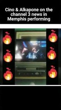 cino dancing on the channel 3 news with the legendary Memphis rapper alkapone