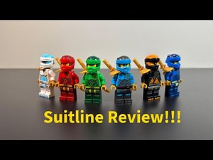 Lego Ninjago Mech Pilot Suit Ninja Minifigures Reviewed!!! Ninjago Suitline review!!!
