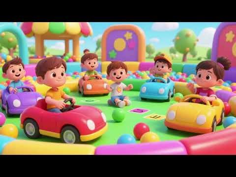 Learn Colors with Ball Pit Cars | Nursery Rhymes & Kids Songs
