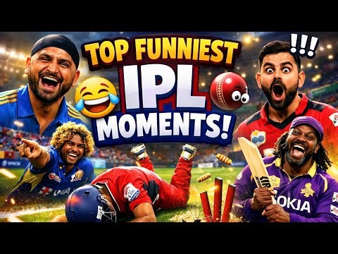 🤣 IPL Funniest Moments Ever 😂 | Cricket’s Most Hilarious Fails & Reactions! 🔥