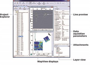 Ground Penetrating Radar Ekko Projects Software - SA Leak