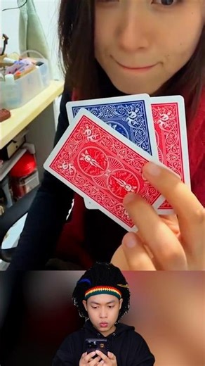 Up and Down Cards Trick Tutorial 💯✨