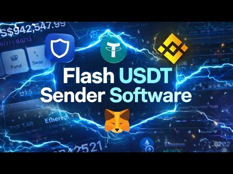 Flash usdt sender software | how to flash usdt on binance or metamask | fully tradeable