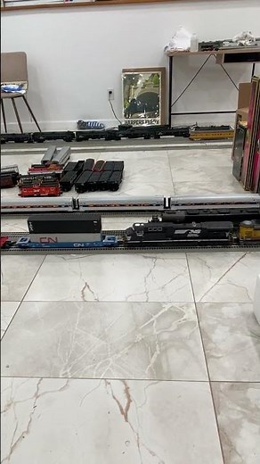 MTH Trains Floor Running #ogaugetrains #mthtrains