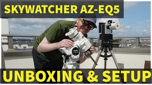 AZ-EQ5 Mount Unboxing & Setup — Ideal Lightweight Mount for Astrophotography