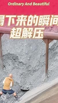 Large Collapse Site/Barge unloading | Satisfying VIdeo | Relaxing video