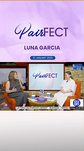 1.5K views | Luna shares one of her success stories WATCH: In an interview on DAILY TRIBUNE’s premiere lifestyle show Pairfect, host Dinah Ventura speaks with holistic health practitioner Luna Garcia, who shares a personal success story of helping her husband recover from a stroke. Luna reveals how one of her healing movements played a key role in his recovery and demonstrates the steps to the host. | via Alvin Kasiban #Pairfect #DailyTribune | Daily Tribune | Facebook