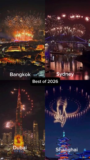 Best of new year 2026 #bestnewyearcountdown #bestcountdown2026 #bangkokcountdown2026 #sydneycountdown2026 #foryoupage