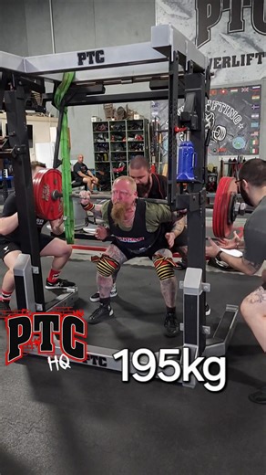 3.9K views · 75 reactions | Masters lifter Steve Slater squatting 195kg in training | Powerlifting World | Facebook
