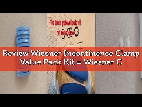 Review Wiesner Incontinence Clamp Value Pack Kit = Wiesner Clamp + Replacement Pads - Wiesner Male I