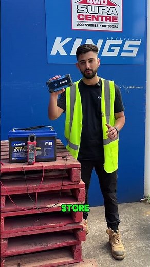 If your battery has gone into safe mode, use a jump starter to get it back up and running 🔋⚡️