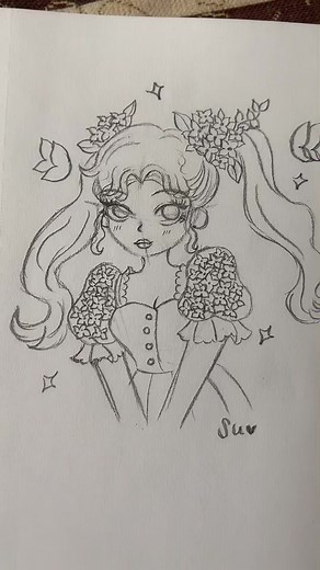 hola! 💕 tengo un bloqueo artístico:( así que hice un dibujito de @fresh_bobatae #susiechaves #drawingprocess #cutedraw