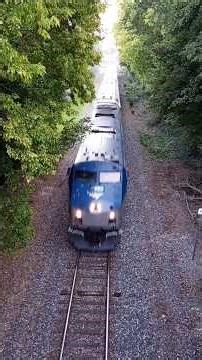 Video 47 Amtrak p42 63, Going under the bridge!!! Cool horn! #train #p42 #amtrak63 #bridge #coolhorn