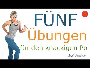5️⃣ Übungen für den knackigen Po in 21 min. | ohne Geräte, Mattentraining