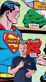 Every Type of Kryptonite & Their Effects #superman