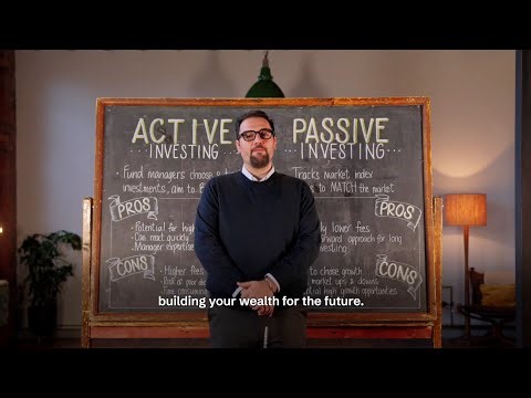 Active vs passive investing - what's the difference? | The Investing Master Plan