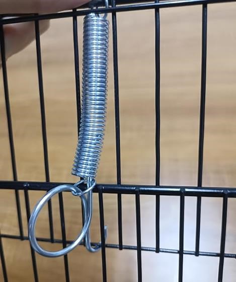 20PCS Spring Latch Hook (3.34 Inch)