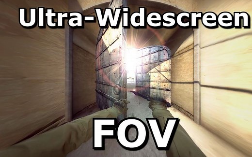 【3kliksphilip】CSGO超宽视野(fov）调整(中英）