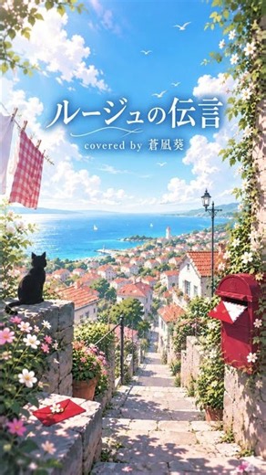 【男性が歌う】ルージュの伝言 / 荒井由実 covered by 蒼凪葵 #Shorts