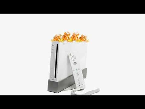Mii channel music but it's on fire