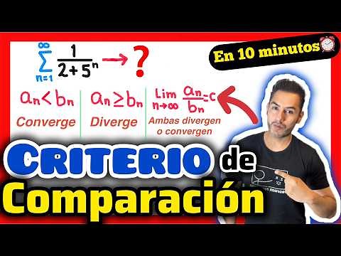 ✅Divergencia y convergencia de Series Criterio de comparación Cálculo Integral