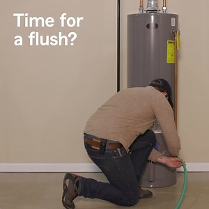 To keep your water heater running smoothly, it’s recommended to flush it out at least once a year or have a professional give it a full inspection and flush it for you. | State Farm