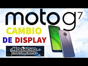 MOTO G7 Display & Glass Replacement And Disassembly Gide